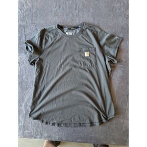 Carhartt Force Relaxed Fit Pocket T-Shirt Mens XL Gray Heather Performance Tee